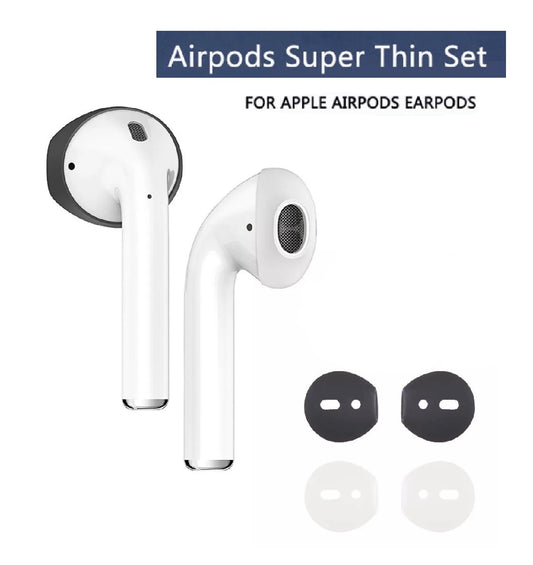 x2 Pairs 4pcs Antislip Ear Tip Cover For Apple AirPods